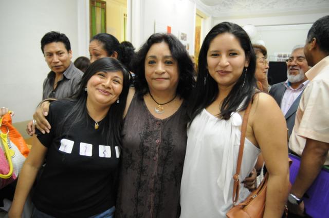 Con Miriam y otra amiga